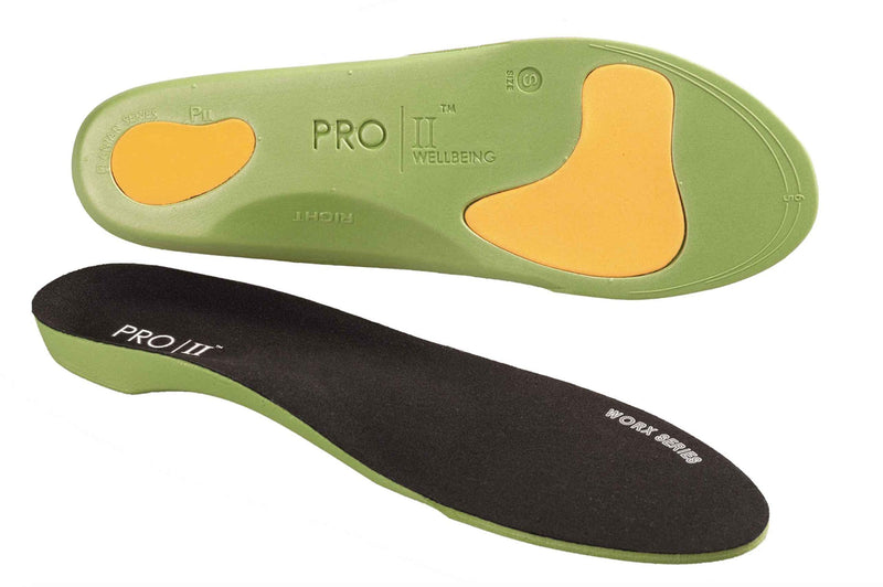 [Australia] - PRO 11 WELLBEING Plantar Series Orthotic Insoles Full Length with Arch Supports, Metatarsal and Heel Cushion for Plantar Fasciitis Treatment 5/6.5 UK 