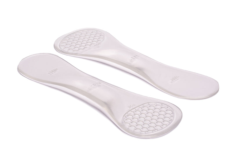 [Australia] - 1 Pair Party Feet Clear Orthotic Massage Gel Insoles Arch Support Ladies stiletto, high heel universal 