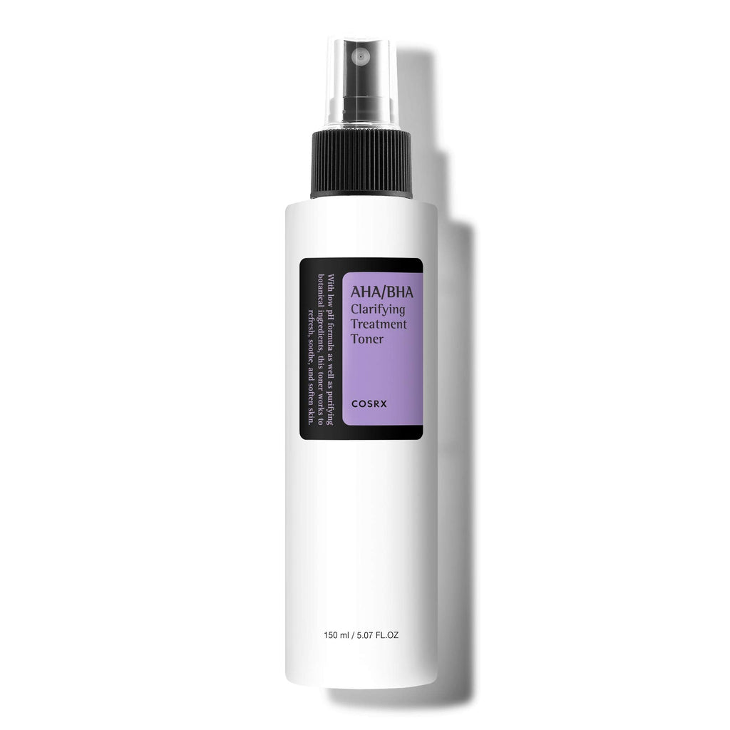 [Australia] - COSRX AHA/BHA Exfoliating Facial Treatment Toner | Essence for Whiteheads, Pores, and Uneven Skin and Face | 150ml / 5.07fl.oz | Korean Skin Care, Animal Testing Free, Paraben Free, Alcohol Free 