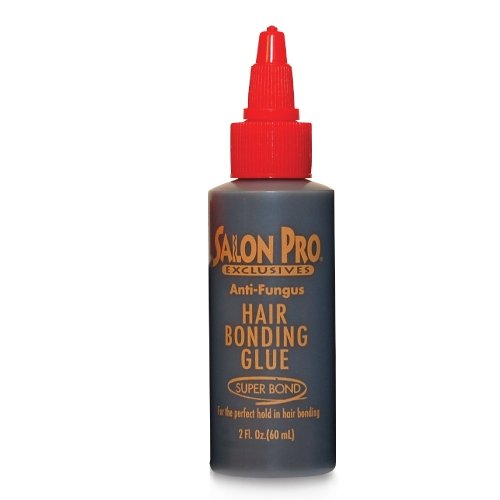 [Australia] - Salon Pro Exclusives Anti-Fungus Hair Bonding Glue Black (Super Bond) For the Perfect Hold In Hair Bonding 60ml 