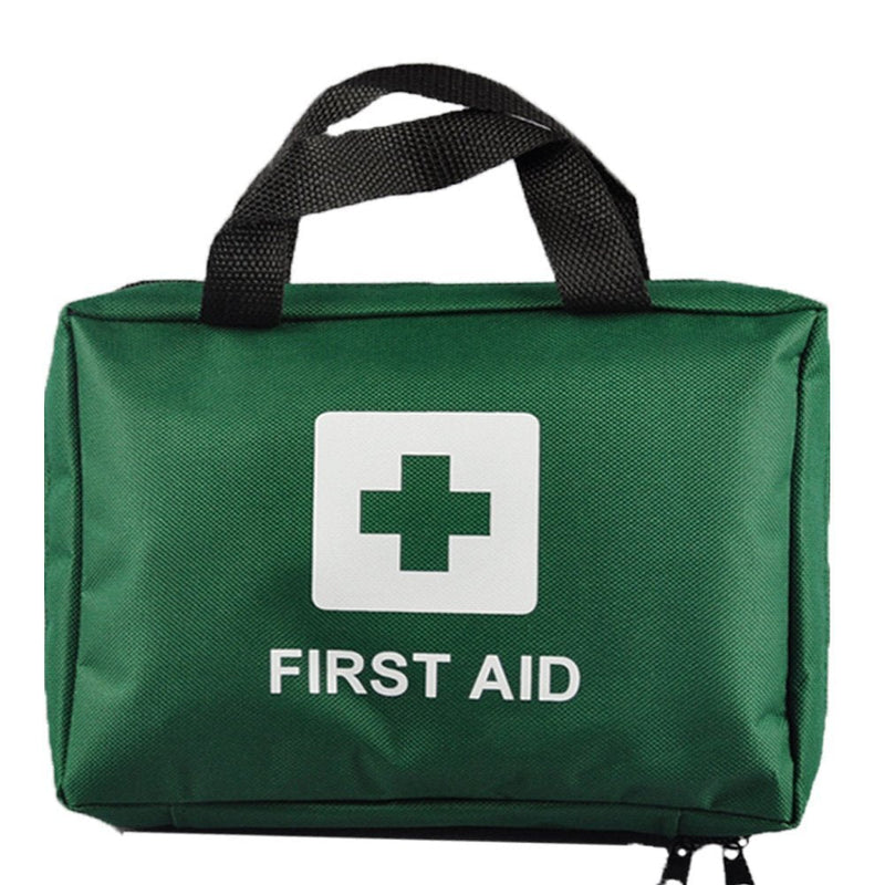 [Australia] - 99pcs Supreme First Aid Kit Bag - Inc. Eye Wash, Crepe, Ice Pack, Thermal Blanket - Home, Office, Vehicle, Workplace, Travel, Camping (Green) Green 