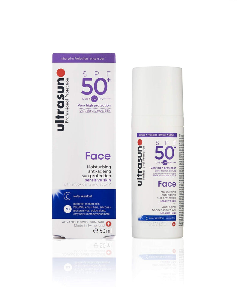 [Australia] - ultrasun Face Anti-Ageing Sun Protection SPF50+, 50 ml 