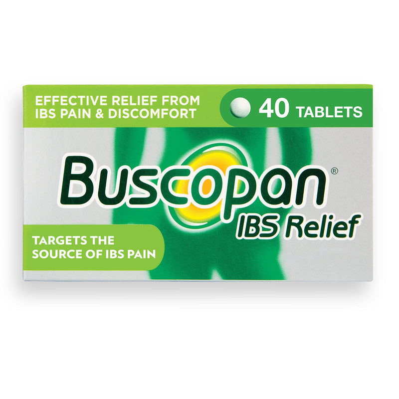 [Australia] - Buscopan IBS Relief - Targets the Source of IBS Pain and Cramps- starts to work in 15 minutes - 40 Tablets- - Relief from IBS Pain & discomfort, 40 Count (Pack of 1) 