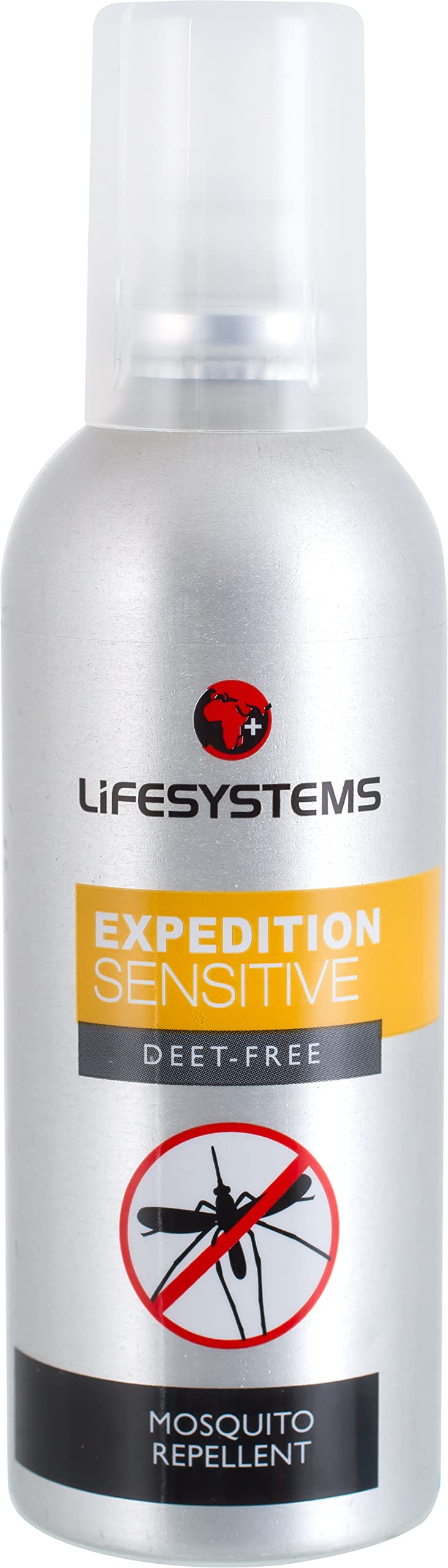 [Australia] - Lifesystems Insect Repellent Expedition Sensitive Mosquito Repellent, Pump Spray, Ideal For Children, Long Lasting 100 ml 