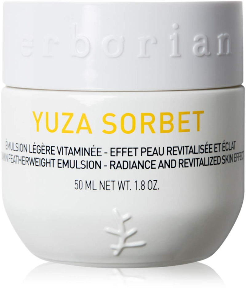 [Australia] - Erborian - Yuza Sorbet Day Cream - Nourishing and Protecting Anti-Aging Face Moisturiser - Radiance and Revitalized Skin Effect - Korean Skin Care - 50ml, White 