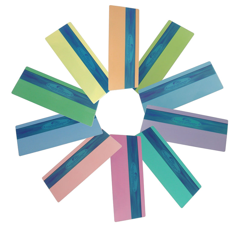 [Australia] - The Original Duo Reading Ruler Dyslexia Overlays - Multi-Colour (Pack of 10) by Crossbow Education UK - Dyslexia Aids and Visual Stress Specialists 