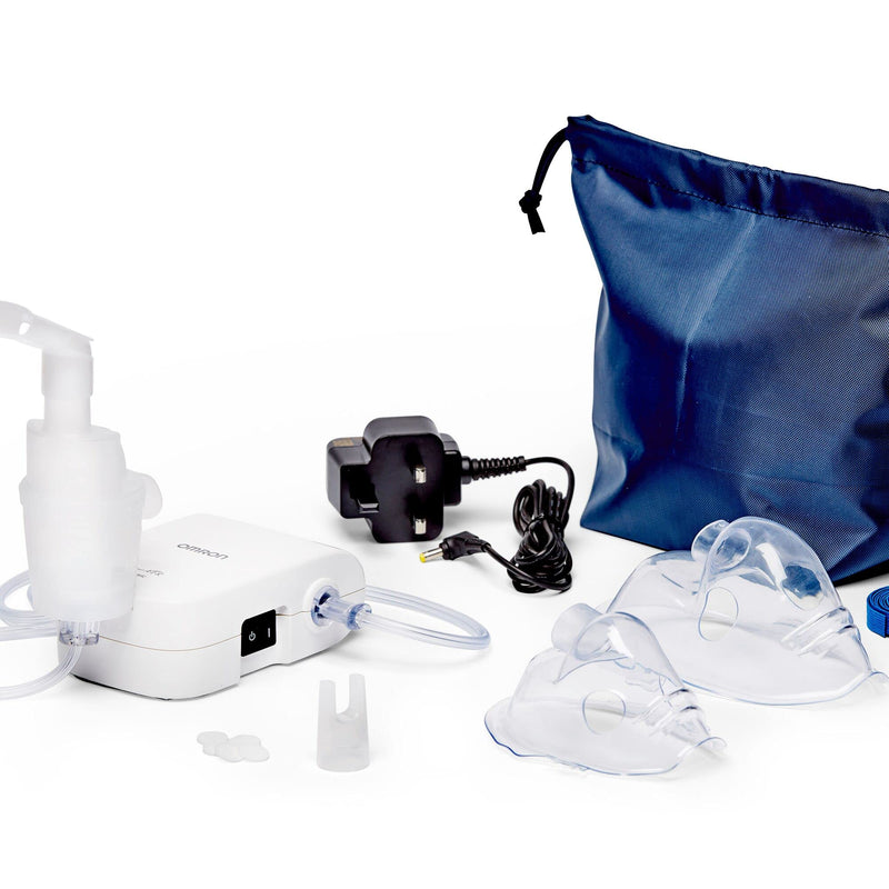 [Australia] - OMRON C803 - Silent and easy to use nebuliser for adults and kids, inhalter to treat Cough and Cold, Bronchitis, Asthma and More at home 