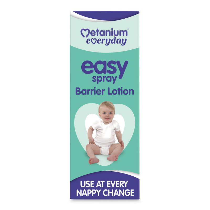 [Australia] - Metanium Everyday Easy Spray Barrier Lotion, Protection from Nappy Rash, For Every Nappy Change 60ml 