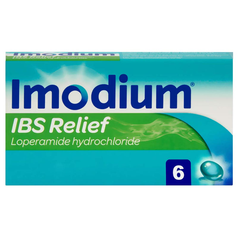 [Australia] - Imodium Capsules for IBS Diarrhoea Relief - Designed to Relieve IBS Diarrhoea Episodes Quickly - IBS Relief Treatment & Diarrhoea Relief Capsules - 6 Capsules 