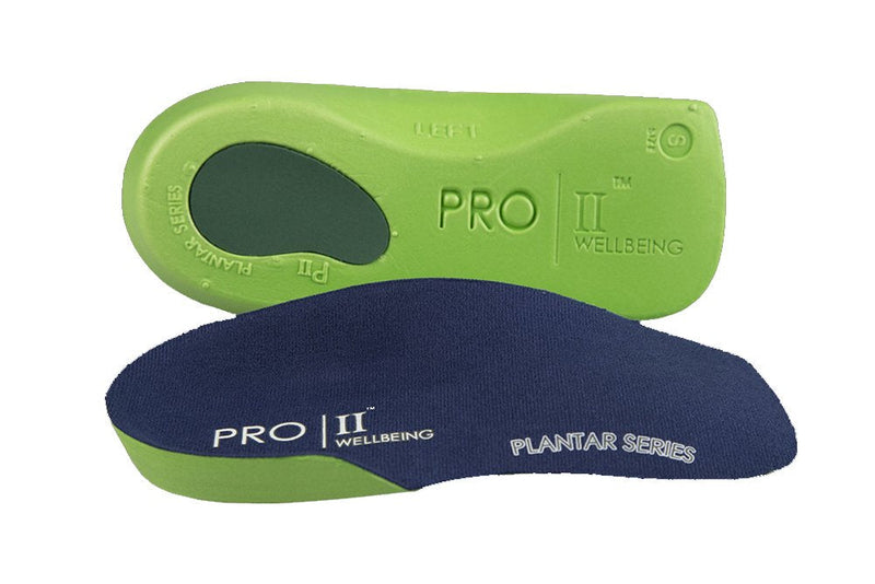[Australia] - Pro11 wellbeing Slim fit Arch Support Orthotic Insoles for The Treatment of Plantar Fasciitis 9-10.5 Green 