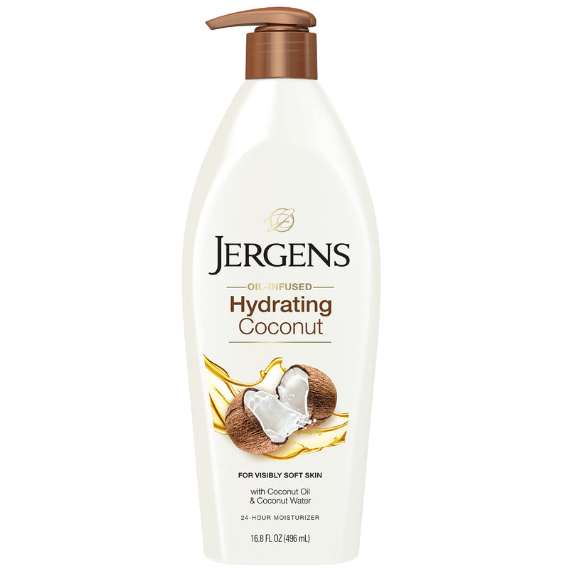 [Australia] - Jergens Hydrating Dry-skin Lotion, Coconut, 16.8 oz 