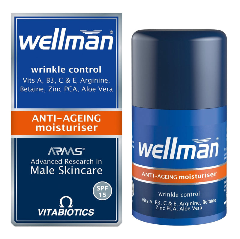 [Australia] - Vitabiotics Wellman Anti-Ageing Moisturiser - 50 ml 