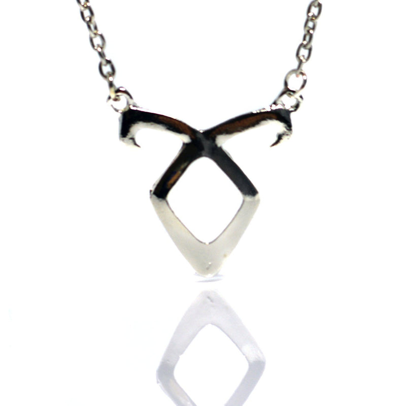 [Australia] - Beaux Bijoux Power Rune Necklace Shadowhunter Mortal Instruments Angelic Pendant Clary Fray Pendant - Shadowhunter Rune Pendant - Cosplay Necklace & Gift Idea 
