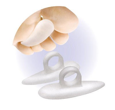 [Australia] - Gel Toe Support Prop | Custom Shaped for Each Toe & Foot | Small Medium Large (Small) (Medium) M (Pack of 2) 