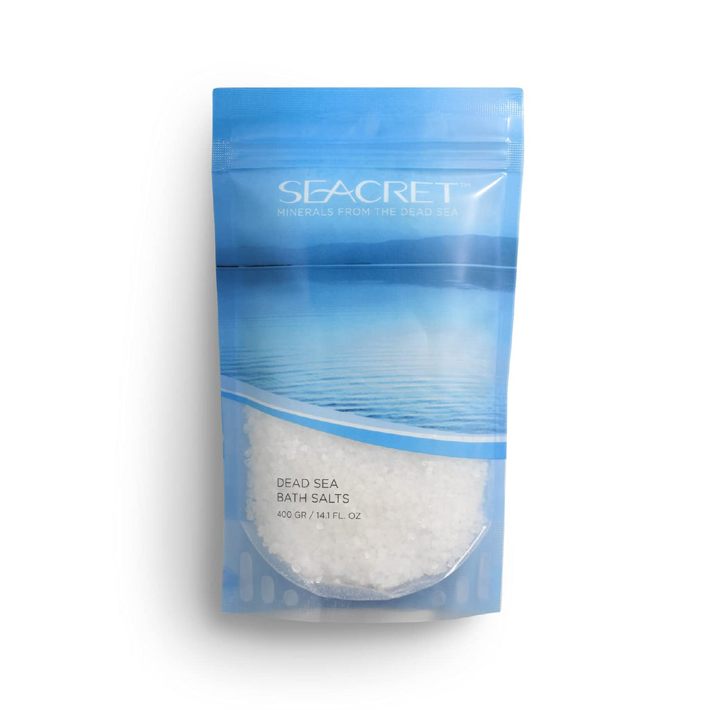 [Australia] - SEACRET Minerals From The Dead Sea, Dead Sea Bath Salts, 400 GR 