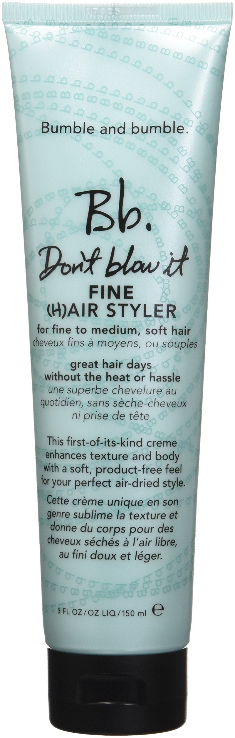 [Australia] - Bumble and Bumble Don't Blow It - Fine - 1 x150ml 