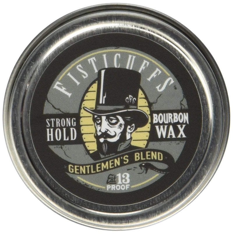 [Australia] - Fisticuffs Mustache Wax Fisticuffs Strong Hold Mustache Wax Gentlemen'S Blend 1 Oz. Tin 