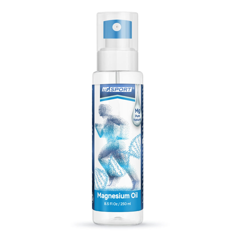 [Australia] - High Absorption Pure Magnesium Oil Spray � 250 ml � 100% Pure Magnesium Chloride from The Dead Sea, Without Preservatives � Supports Sleep, Muscle Recovery and Leg Cramps 