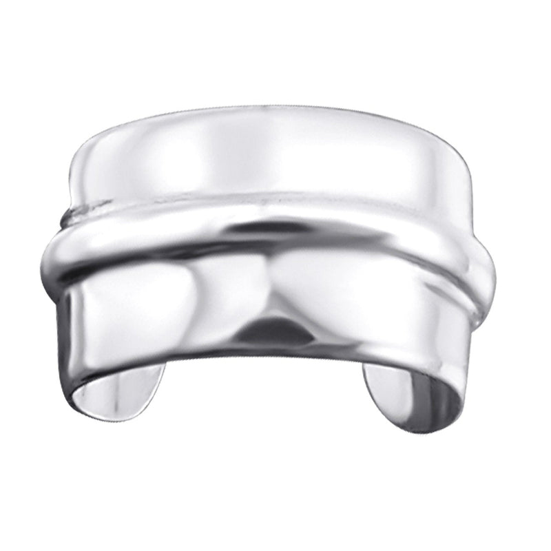 [Australia] - Plain Ear Cuff Sterling Silver - with Gift Box 