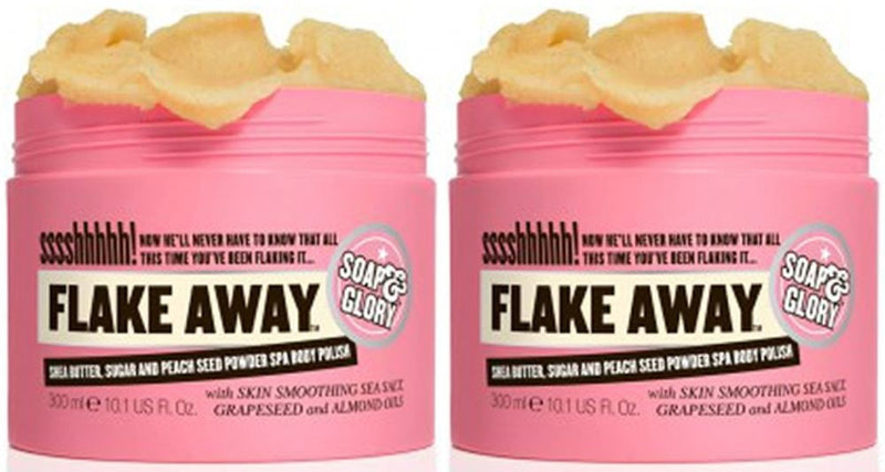 [Australia] - Soap And Glory Flake Away Body Scrub 300ml (Pack Qty 2) 