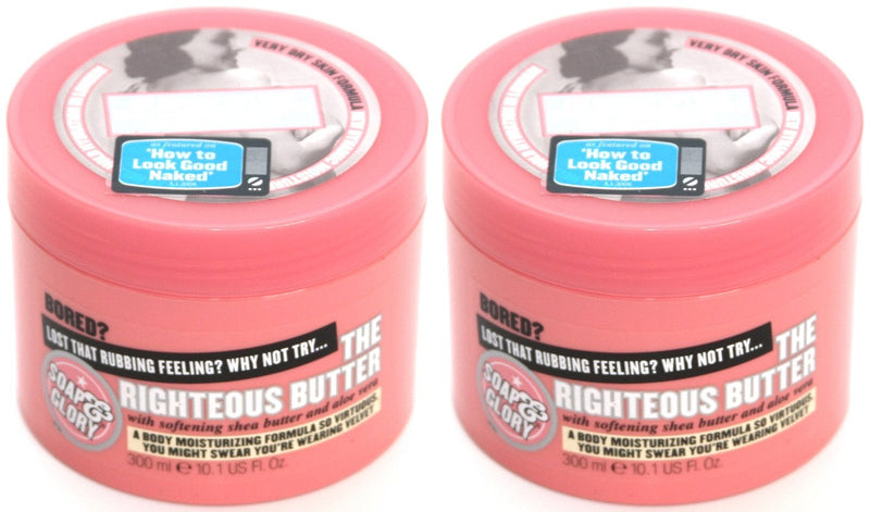 [Australia] - Soap And Glory The Righteous Butter Body Butter 300ml (Pack Qty 2) 