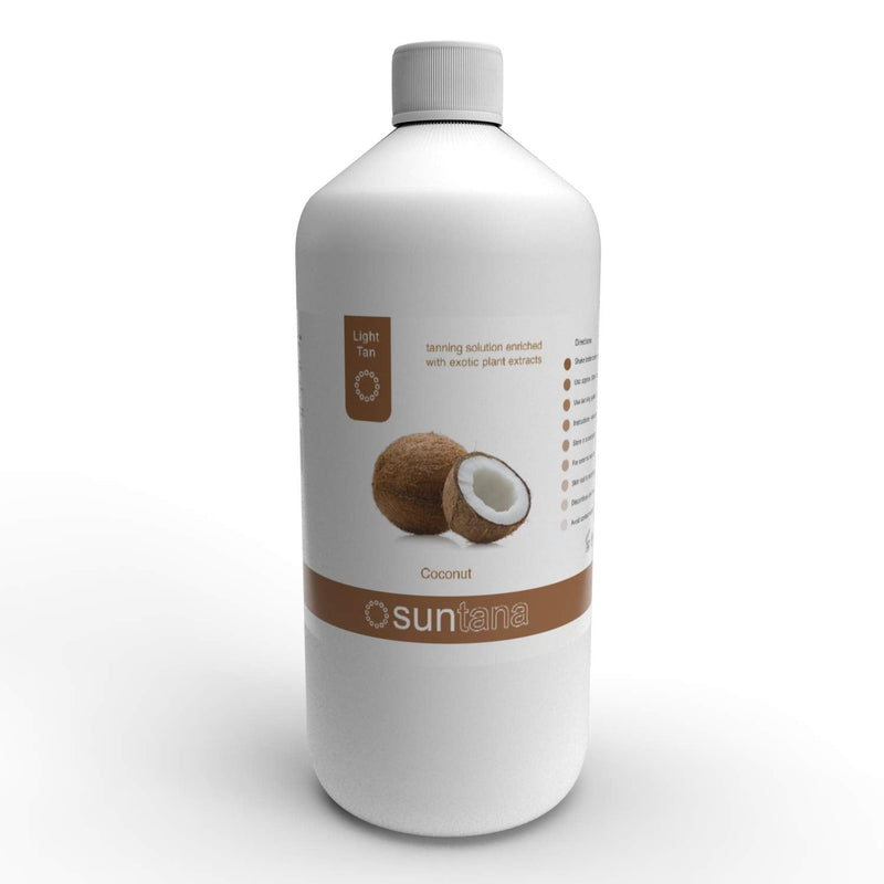 [Australia] - Suntana Spray Tan Coconut Fragrance Light 8% DHA Sunless Solution - 1000ml 