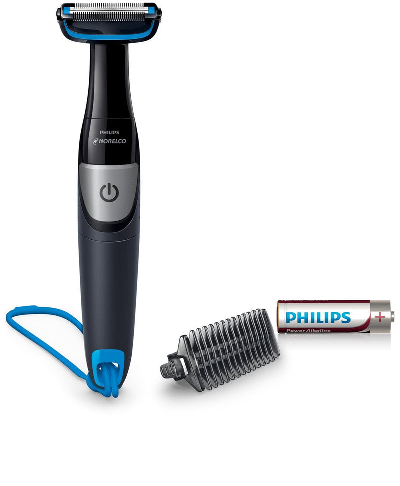 [Australia] - Philips Norelco BG1026/60, Bodygroom Series 1100, Showerproof Body Hair Trimmer and Groomer for Men 