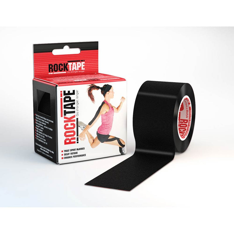 [Australia] - Rocktape Kinesiology Tape Athletes, Water Resistant, Reduce Pain & Injury Recovery, 5cm x 5m, Uncut, Argyle Blue 