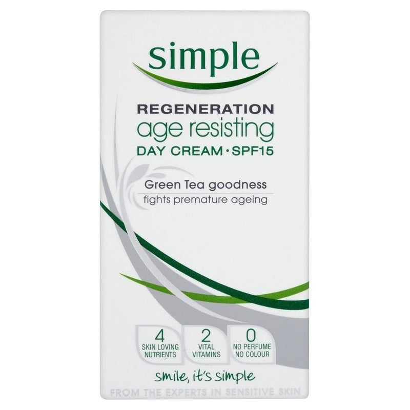 [Australia] - Simple Regeneration Age Resisting Day Cream SPF15 (50ml) - Pack of 2 