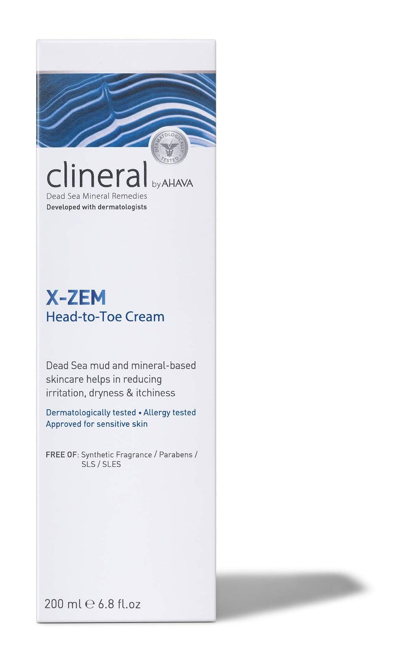 [Australia] - AHAVA Clineral X-ZEM Head to Toe Cream body cream, 200 ml 