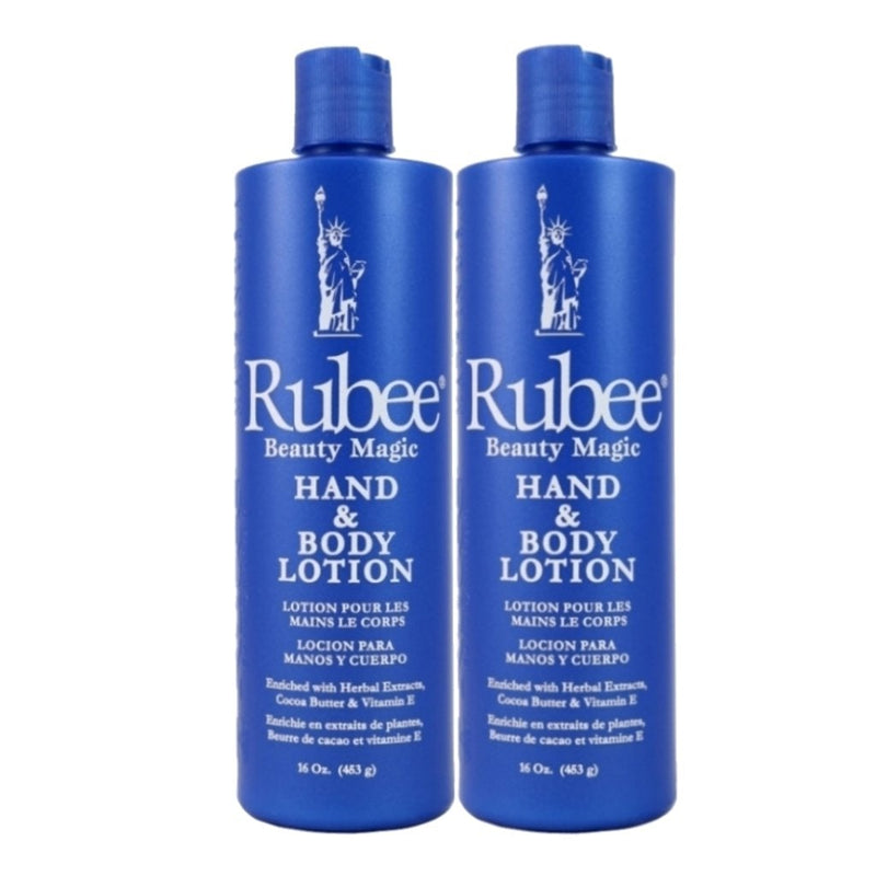 [Australia] - Rubee Hand & Body Lotion 16oz (2 Pack) by R&R Cosmetcis, LLC. 