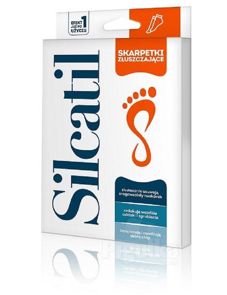 [Australia] - SILCATIL exfoliating SOCKS callus & hard skin remover, foot mask Peel Away Calluses and Dead Skin 