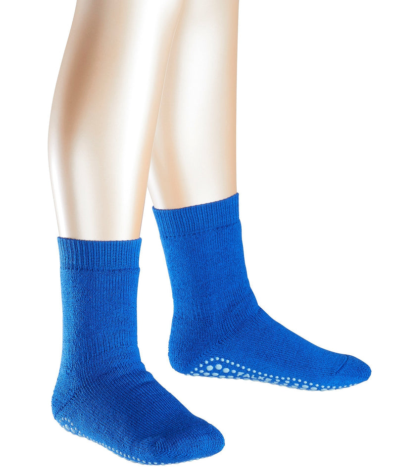 [Australia] - FALKE Boy's Catspads K Hp Slipper Sock UK 2.5-5 (9-12 Years Ι 35-38) Blue (Cobalt Blue 6054) 