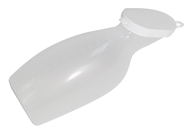 [Australia] - Aidapt Retail Boxed Female Portable Urinal with Anti Spill Lid. Ideal for Camping and Travel Use and Those confined to Bed 