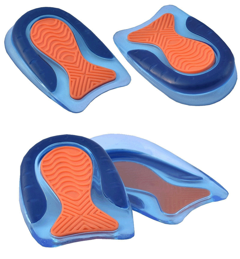 [Australia] - Medipaq® 2X Pairs Premium Gel Heel Cups - Supreme Comfort and Superior Cushioning to The Entire Heel Area M (Pack of 2) 