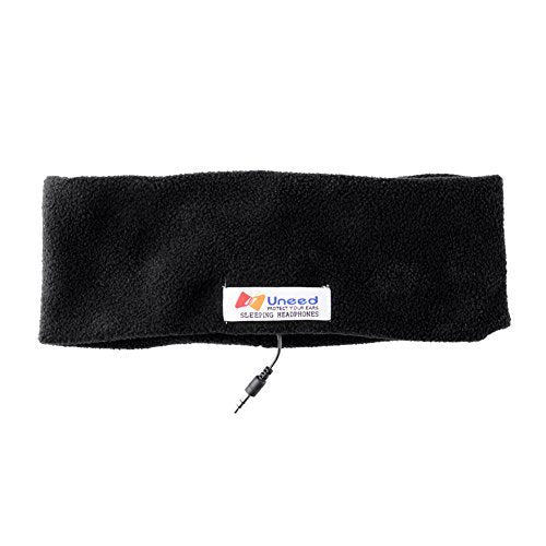 [Australia] - AFUNTA Sleep Headphone Stereo Headphone + Soft Fleece Earmuffs Most Comfortable Headphones for Sleeping - Perfect for Air Traveling Accessories 