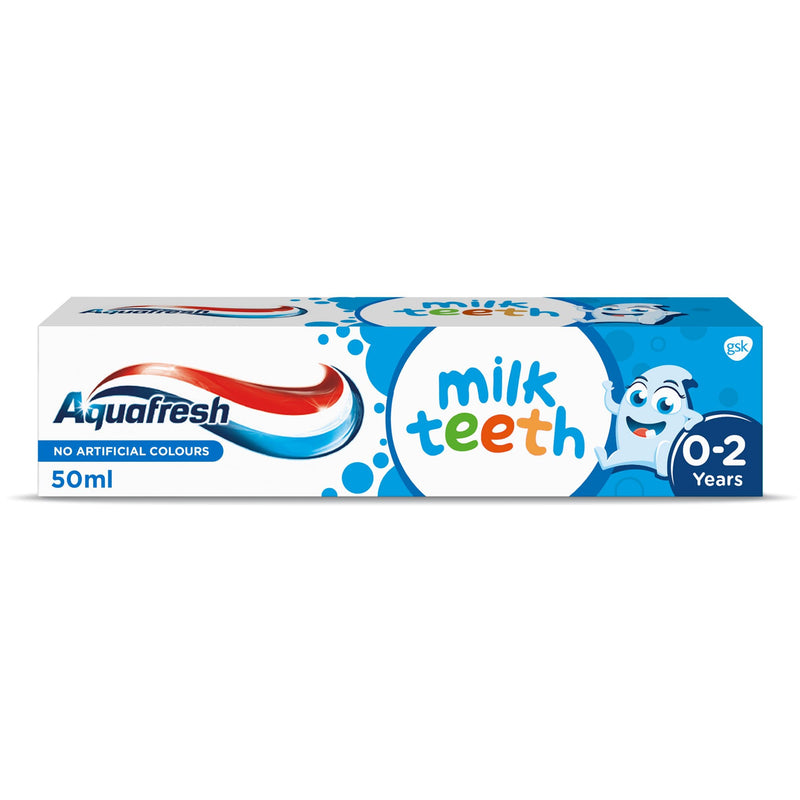 [Australia] - Aquafresh Baby Toothpaste, Milk Teeth, 0-2 Years, 50ml 