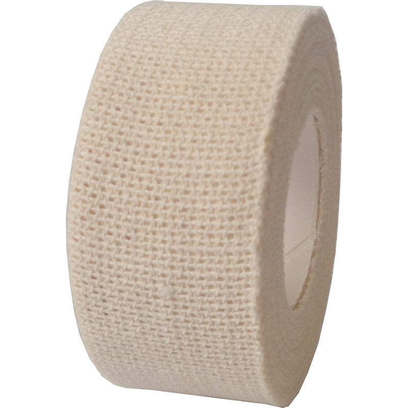 [Australia] - 6 Rolls of 2.5CM X 4.5M QUALICARE PRO EAB Elastic Adhesive Bandage Athletic Sports Rugby Lifting Football Hand Thumb Wrist Toe Finger Joint Support Tape STRAPING White 