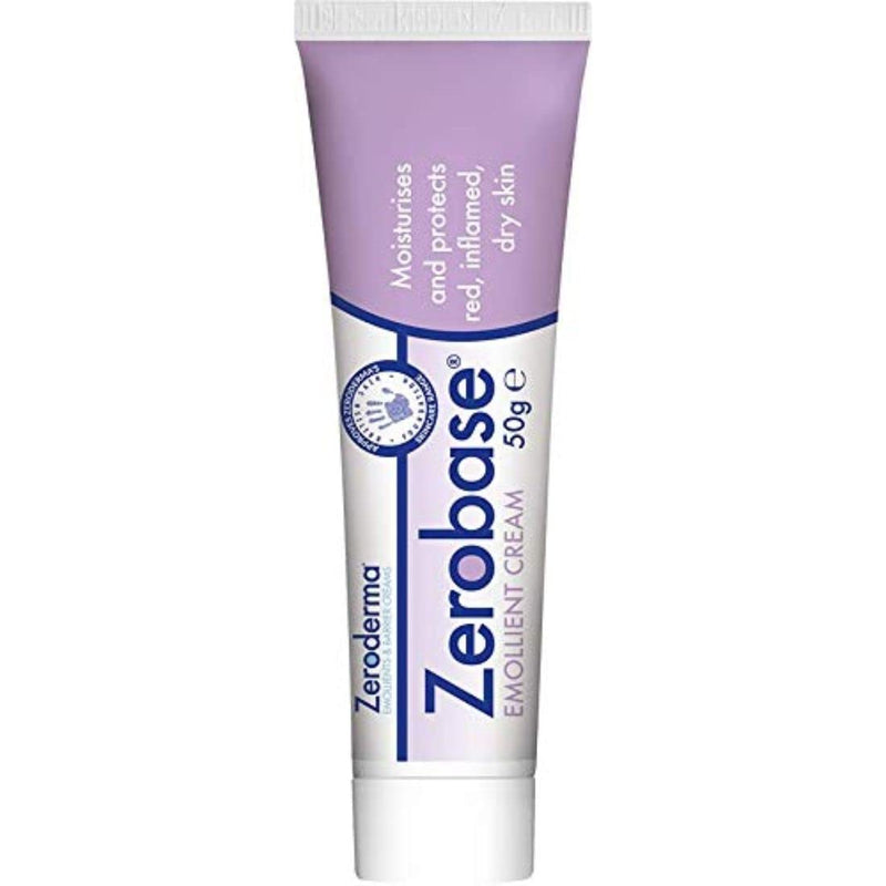 [Australia] - Zeroderma Zerobase Emollient Cream 50g, Softens Moisturises And Protects Dry Skin, Helps Restore The Skin Barrier 50 g (Pack of 1) single 