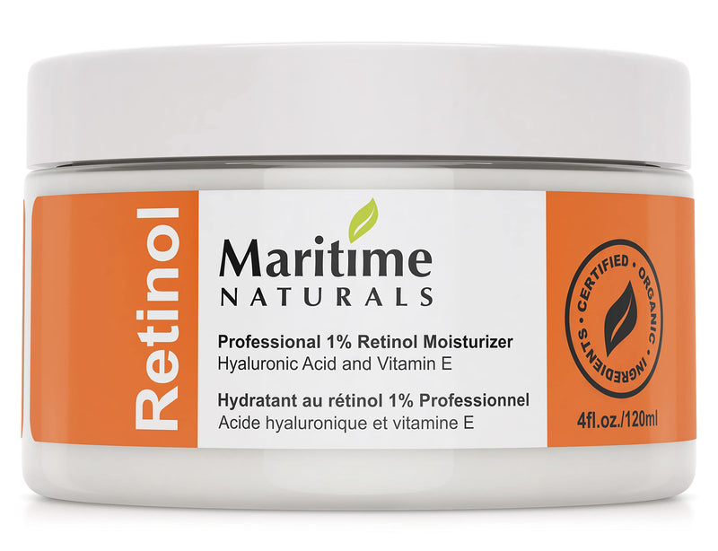 [Australia] - Retinol Moisturizer for Face (120ml) ‚Äì Anti Ageing Face Cream Reduces Scars Ance and Wrinkles with Hyaluronic Acid and Vitamin E 