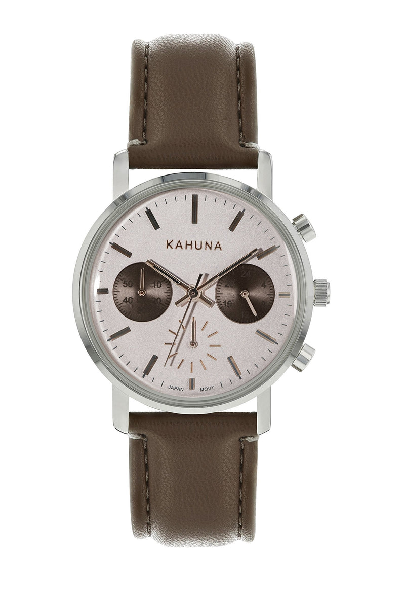 [Australia] - Kahuna Womens Analogue Classic Quartz Connected Wrist Watch with PU Strap KLS-0318L 