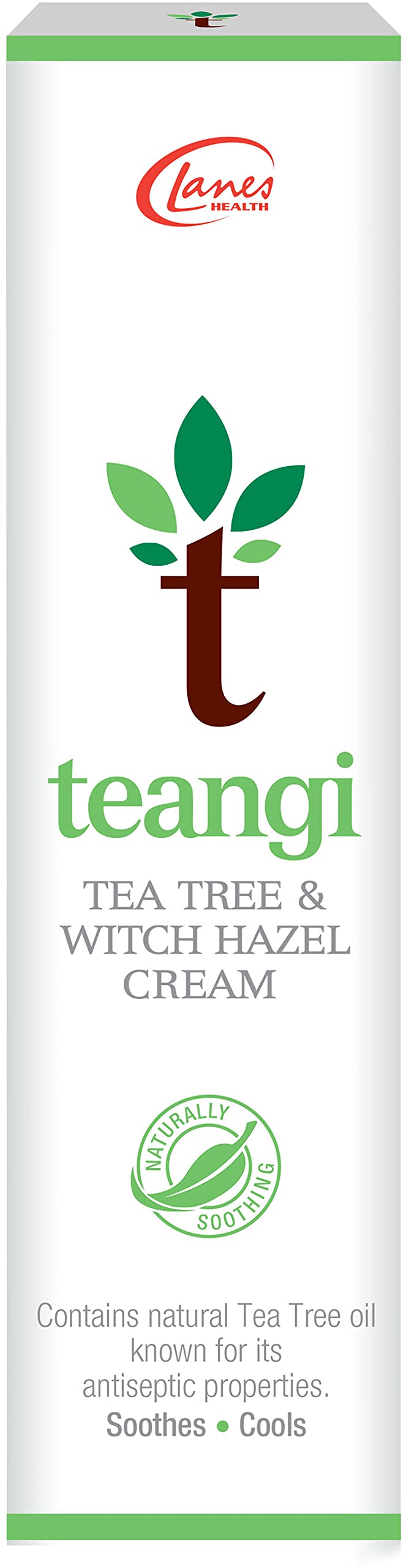 [Australia] - Teangi Tea Tree and Witch Hazel Cream, Soothing and Calming Treatment for Irritated Sensitive Skin with 100% Natural Ingredients, 28g 