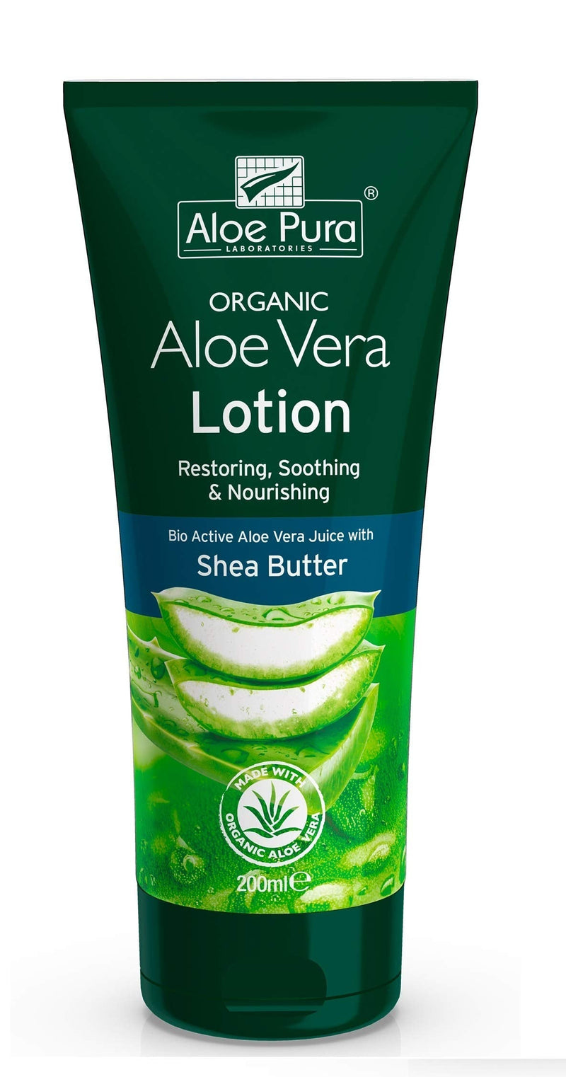 [Australia] - (Pack Of 4) Organic Aloe Vera Lotion | ALOE PURA 