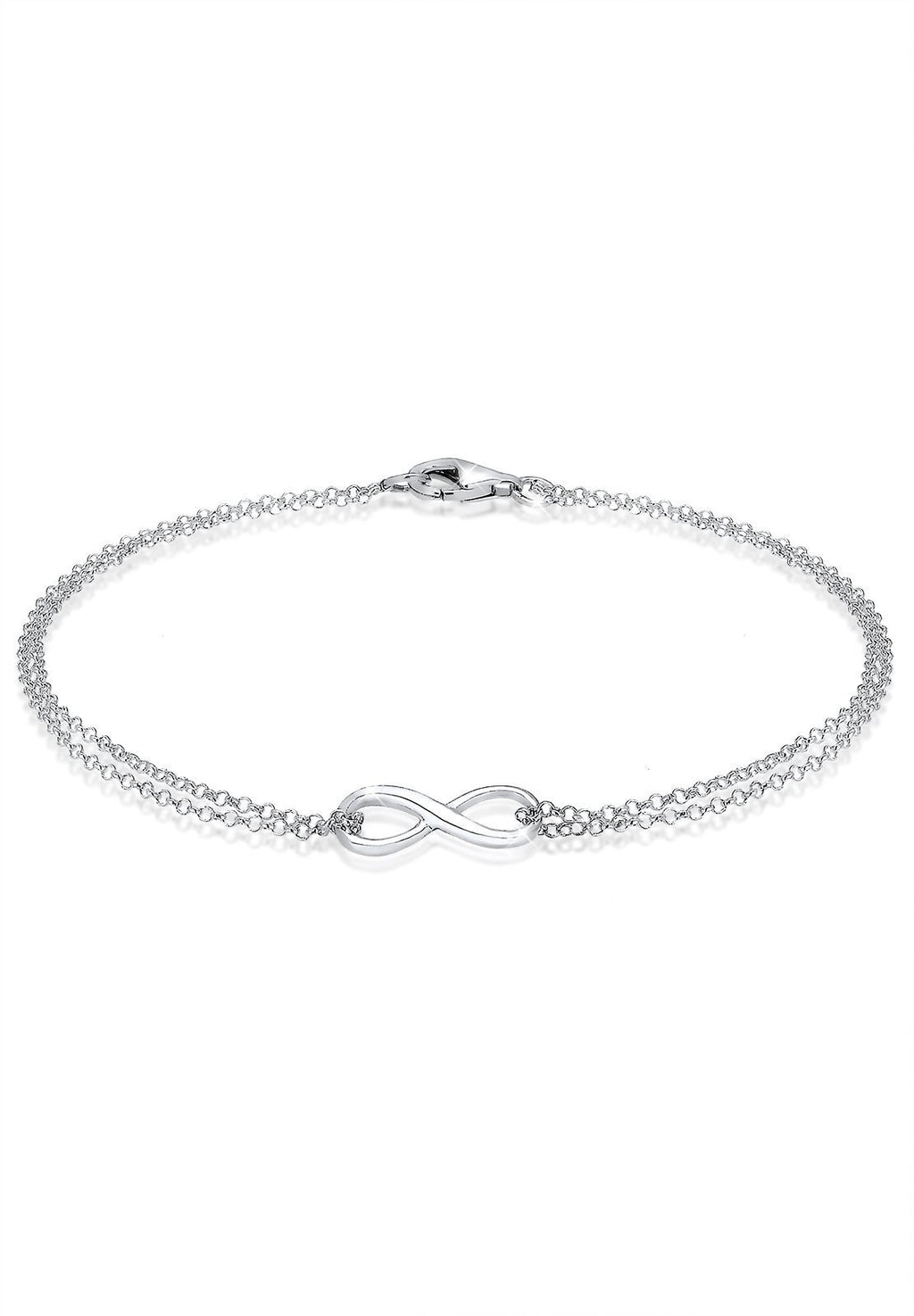 [Australia] - Elli Bracelet Women Infinity Symbol Trend in 925 Sterling Silver 18 