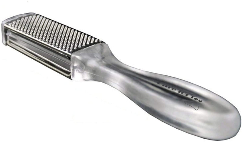 [Australia] - J.J Store® Pedicure Foot Rasp File Scruber Hard Dead Rough Skin Callus Remover 2-Side Safe Metal Foot File Pedicure Callus Remover 