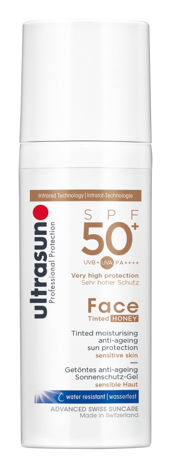 [Australia] - ultrasun 50+SPF Tinted Face, Honey 50 ml 