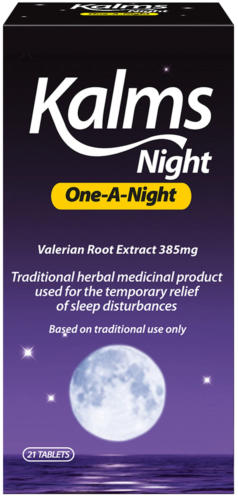 [Australia] - Kalms Night One-a-Night 21 Tablets - Traditional Herbal Medicinal product used for the temporary relief of sleep disturbances. One tablet a night dose. 