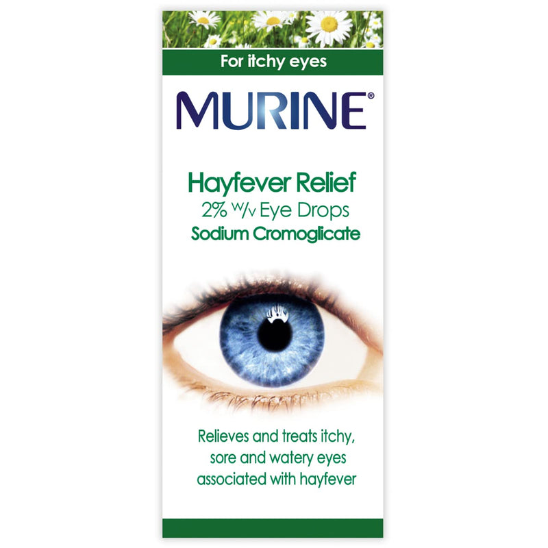 [Australia] - Murine Hayfever Eye Drops, Hayfever Treatment for Itchy and Painful Eyes, Anti-inflammatory Eye Drops 10ml 