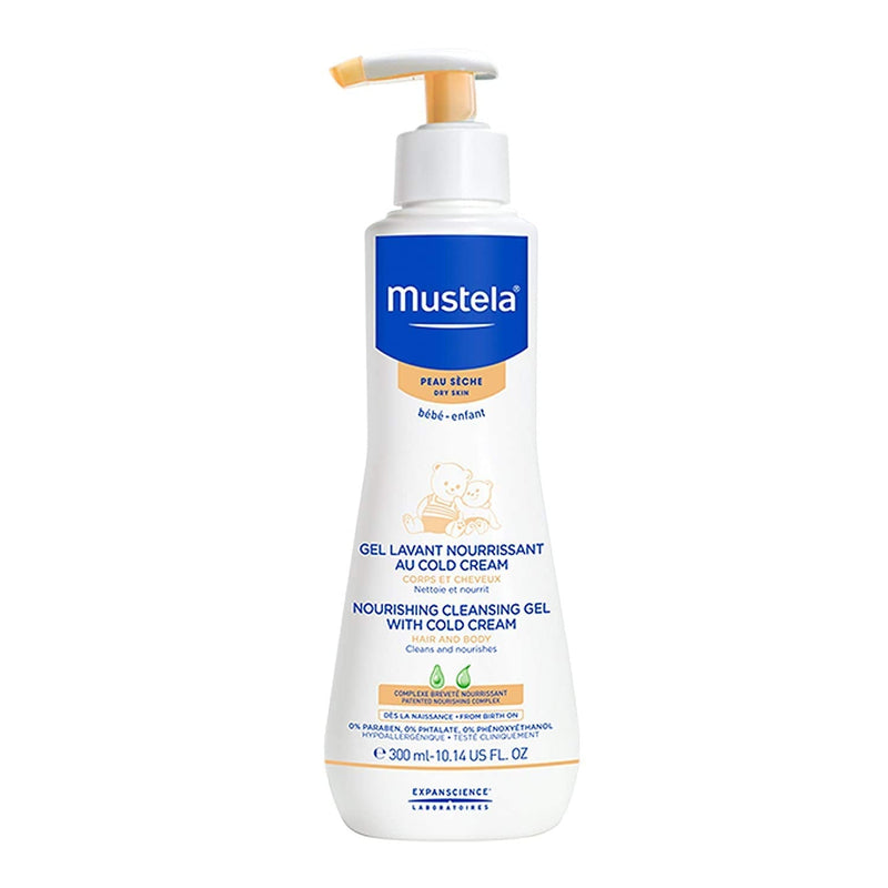 [Australia] - Mustela PS GEL LAVANT NOURRISSANT AU COLD CREAM 300 ML/PS VOEDENDE WASGEL MET COLD CREAM 300 ML 