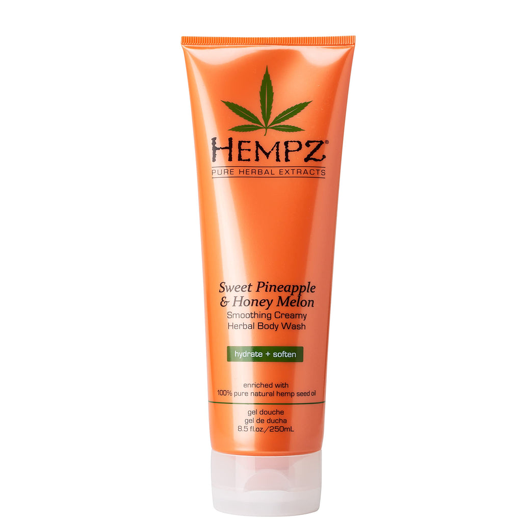 [Australia] - Hempz¬Æ Sweet Pineapple & Honey Melon Smoothing Creamy Herbal Body Wash, 250ml. 